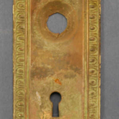 Escutcheon, Plate