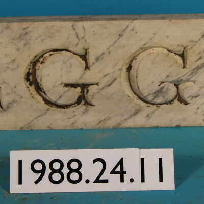 Sign, Marble
