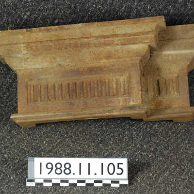 Ornament, Pilaster, Cast Iron