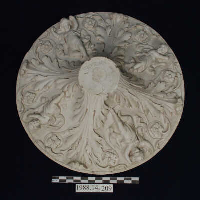 Medallion, Ceiling, Plaster