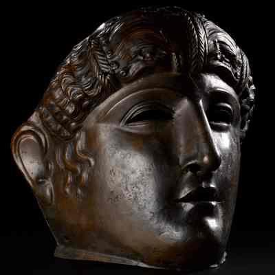 Bronze Parade Face Mask