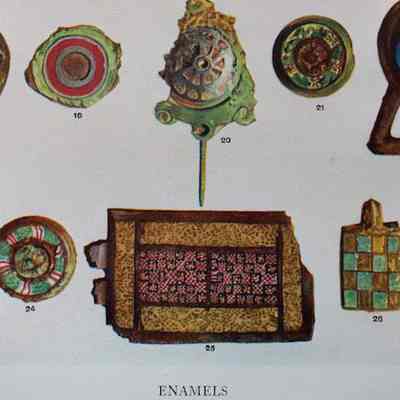 Plate LXXXIX from James Curle "A Frontier Post and Its People"