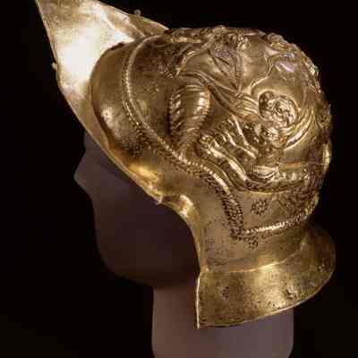Brass Parade Helmet