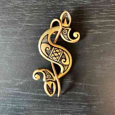 Replica dragonesque brooch