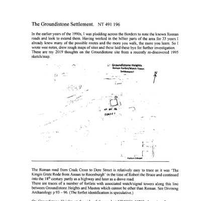 The Groundistone Settlement
