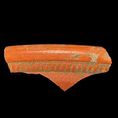 Ceramic rim sherd