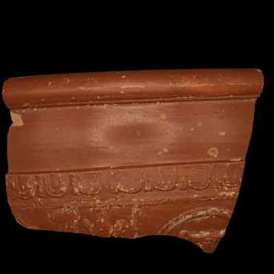 Samian ware fragment