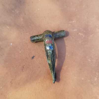Roman Dolphin Brooch
