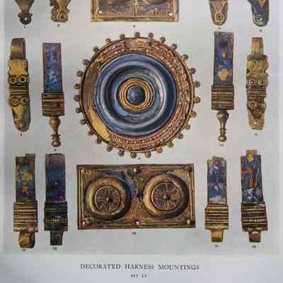 Plate LXXII -“A Roman Frontier Post and its People”, J Curle.