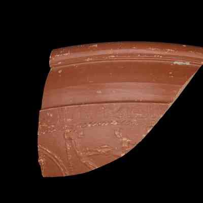 Samian ware fragment