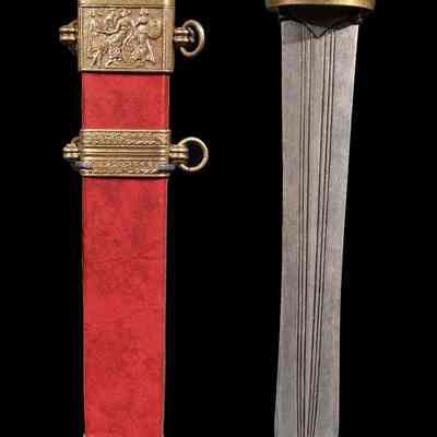 Replica Gladius and Scabbard