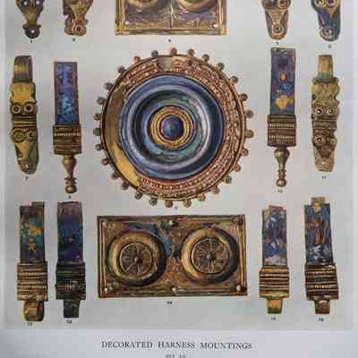 Plate LXXII -“A Roman Frontier Post and its People”, J Curle.