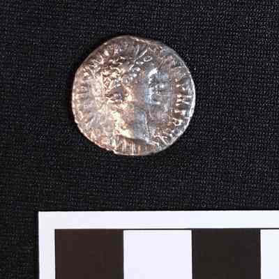 Denarius of Domitian, Obverse.