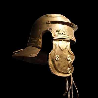 Replica cavalry helmet