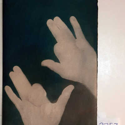Handmade Dog Cyanotype 15