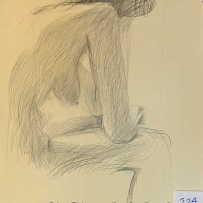 Seated with Elbow Resting
