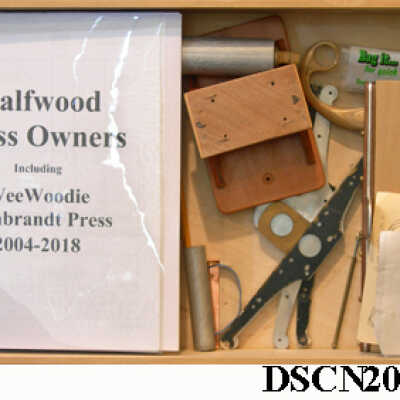 Halfwood Press Memorabilia and Micro Prototype