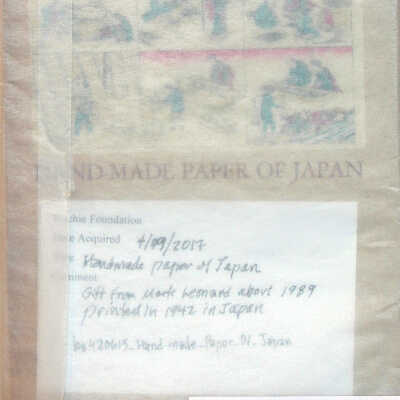 Handmade Paper of Japan