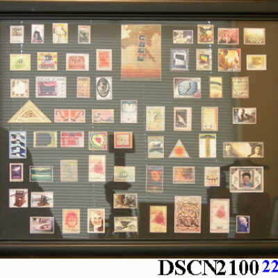 Artistamps Framed