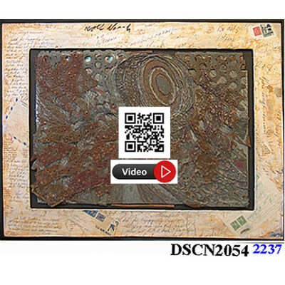 Metal Graphic Printing Plate after Rolf Nesch