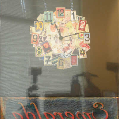 Artistamp Clock