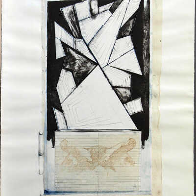 Origami Jagged Door