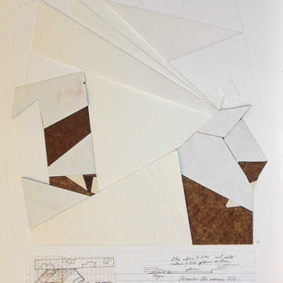 Origami Jagged Door