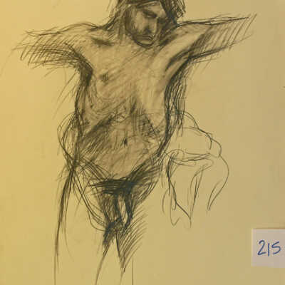 Man with Arms Outstretched