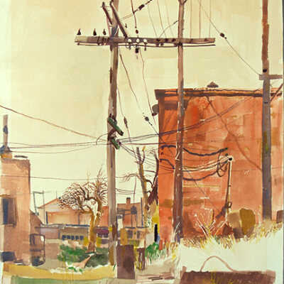 Alley on Water Street, Ellensburg