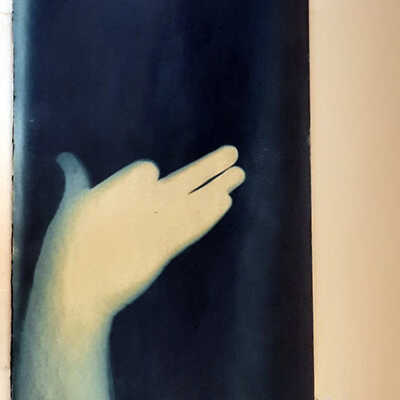 Handmade Dog Cyanotype 20