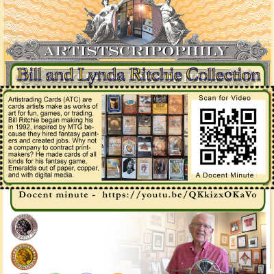 Archive Artistrading Cards Cover AKA Artiscrip