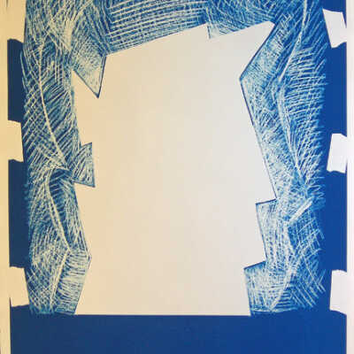 Origami Jagged Door