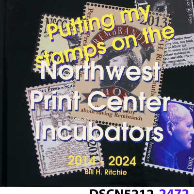 Putting my Stamps on the Northwest Print Center Incubators