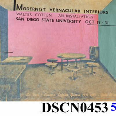 Modernist Vernacular Interiors Walter Cotten