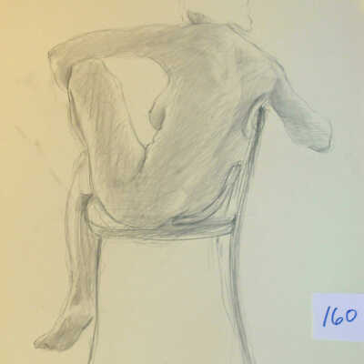 Seated and Holding Knee