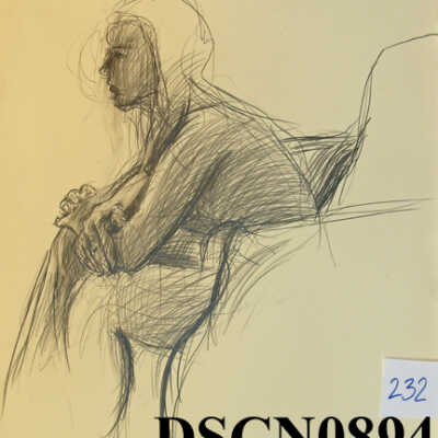 Seated in Easy Chair
