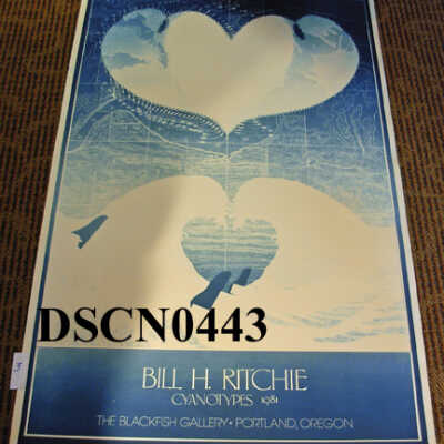 Cyanotype poster