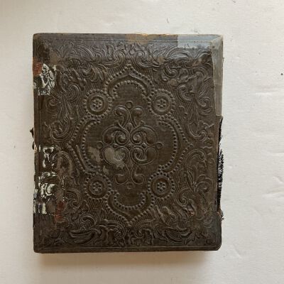 Leather Cased Photograph