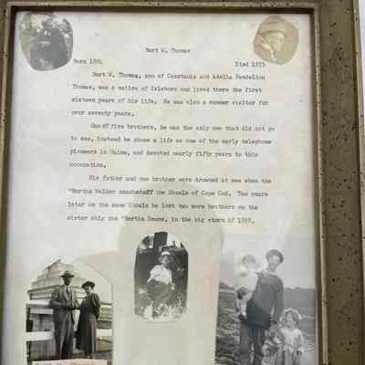 Obituary of Burt W. Thomas