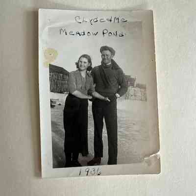 Twelve photos of Clyde and Lydia Coombs Rolerson