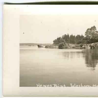 Postcard of Hewes Point