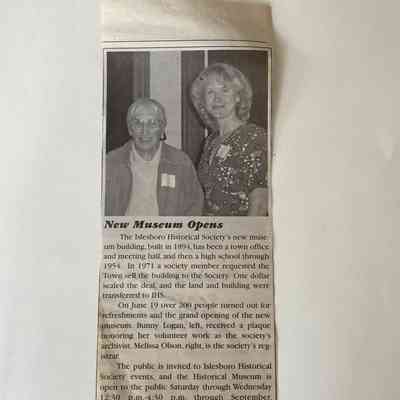 Islesboro Historical Society Museum opens