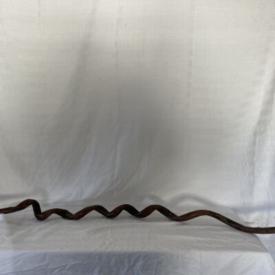 Root Walking Stick with Ivory Handle