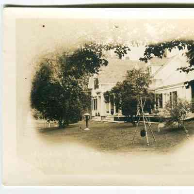 Postcard of Doug Welldon's house