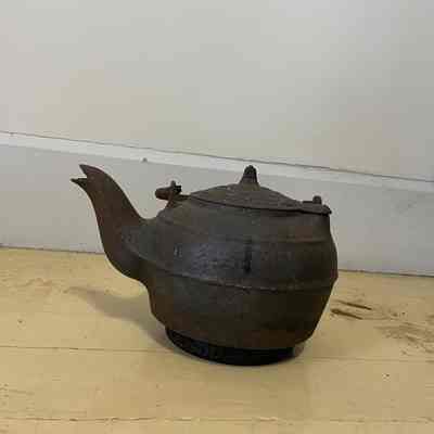 Cast Iron Tea Kettle