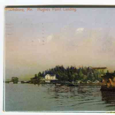 Postcard of Hewes Point