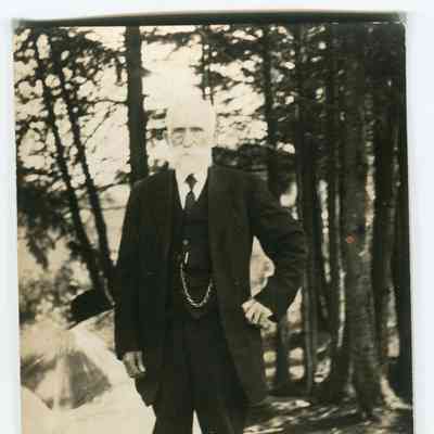 Postcard of Mr. Merrill