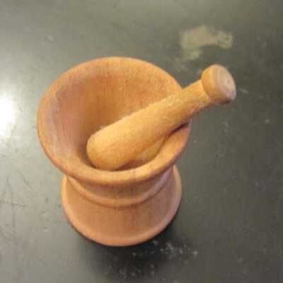Mortar and pestle