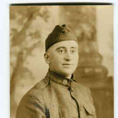 Postcard of George W. Dodge in uniform