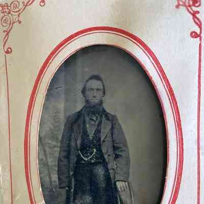 Tintype portrait
